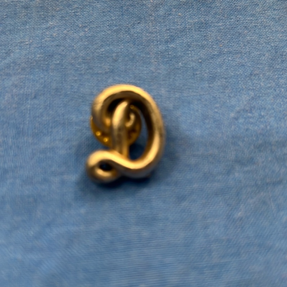 Individual monogram pin letters D M H tons of combinations old school vintage
